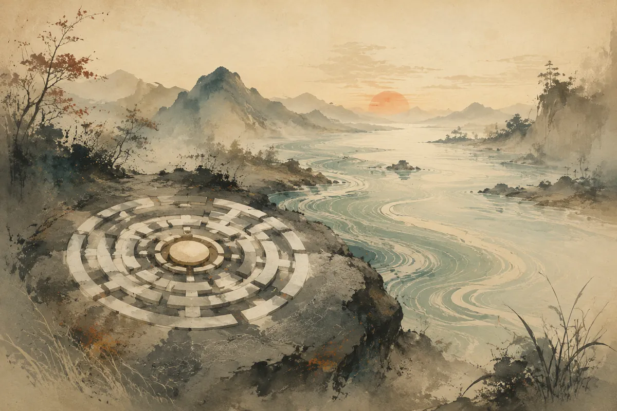 河图意象插图
