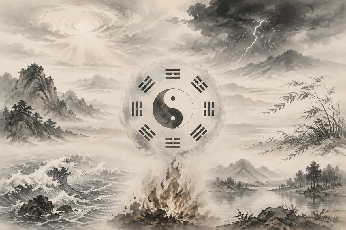 八卦自然状态图
